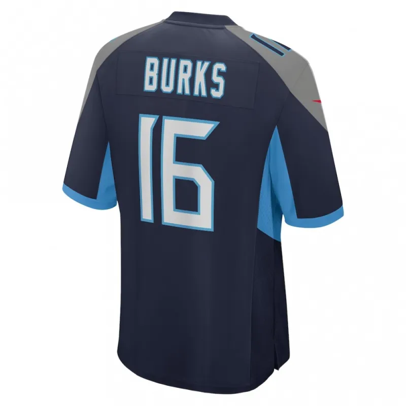 Treylon Burks Tennessee Titans Nike Player Game Jersey – Navy