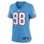 Jeffery Simmons Tennessee Titans Nike Women’s Player Jersey – Light Blue