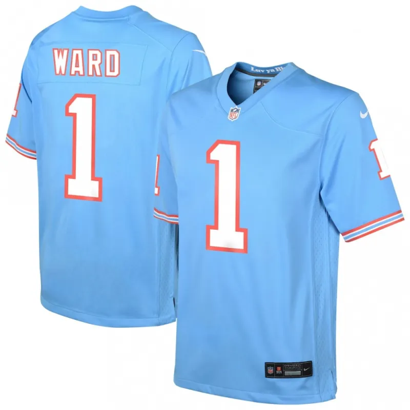 Cameron Ward Tennessee Titans Nike Youth Alternate Game Jersey – Light Blue