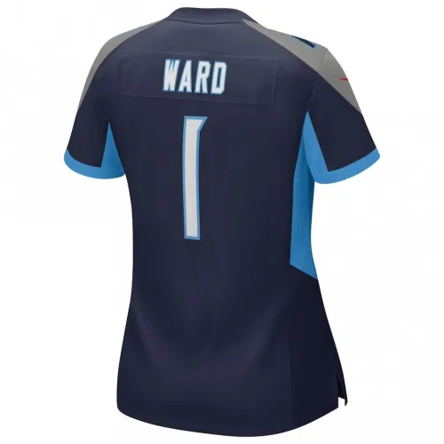 Cameron Ward Tennessee Titans Nike Women’s 2025 NFL Draft First Round Pick Alternate Game Jersey – Navy