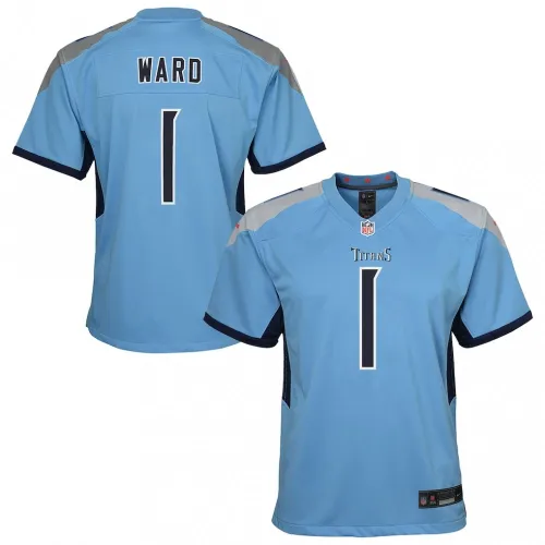 Cameron Ward Tennessee Titans Nike Youth Team Game Jersey - Light Blue
