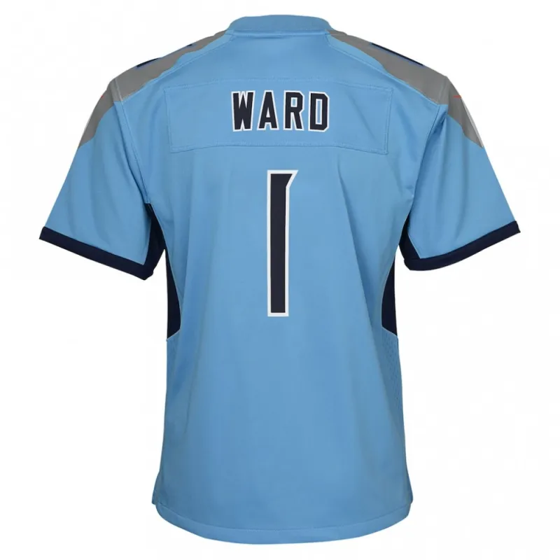 Cameron Ward Tennessee Titans Nike Youth Team Game Jersey – Light Blue