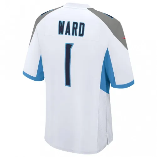 Cameron Ward Tennessee Titans Nike 2025 NFL Draft First Round Pick Game Jersey – White