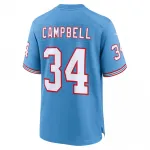 Earl Campbell Tennessee Titans Nike Retired Player Alternate Game Jersey – Light Blue