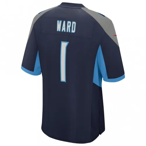 Cameron Ward Tennessee Titans Nike 2025 NFL Draft First Round Pick Alternate Game Jersey – Navy