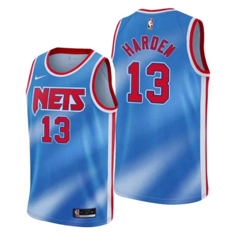 Men’s Brooklyn Nets James Harden #13 Nike Blue 2020/21 Swingman Jersey – Classic Edition