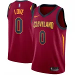 Kevin Love Cleveland Cavaliers Nike Swingman-shirt, kastanjebruin - Icon Edition