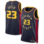 Camisa de jogador unissexo Nike Swingman 2024/25 do Draymond Green dos Golden State Warriors – Edição City – Azul-marinho Camisa de jogador unissexo Nike Swingman 2024/25 de Draymond Green dos Golden State Warriors – Edição City – Azul-marinho