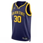 Stephen Curry Golden State Warriors Jordan Brand 2022/23 Statement Edition Swingman Jersey – Navy