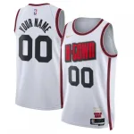 Camisola Swingman personalizada Nike unissexo dos Houston Rockets 2024/25 – Edição City – Branca Houston Rockets Nike Unisex 2024/25 Custom Swingman Jersey – City Edition – White