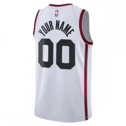 Houston Rockets Nike Unisex 2024/25 Custom Swingman Jersey – City Edition – White