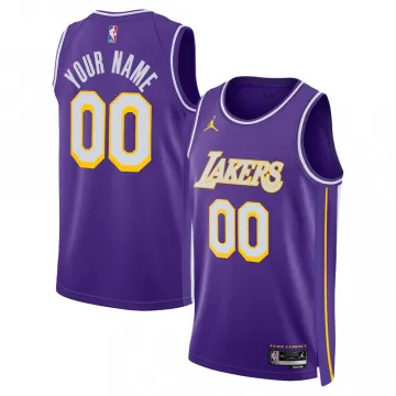 Los Angeles Lakers Jordan Brand Unisex 2025/26 Swingman Custom Jersey - Statement Edition