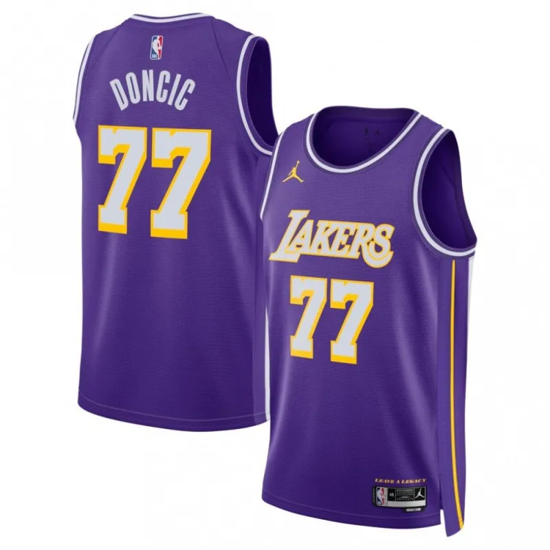 Luka Dončić Los Angeles Lakers Jordan Brand Unisex 2025/26 Swingman Jersey – Statement Edition