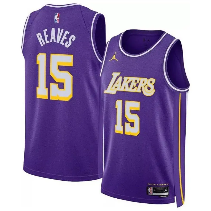 Austin Reaves Los Angeles Lakers Jordan Brand Unisex 2025/26 Swingman Jersey – Statement Edition