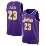 LeBron James Los Angeles Lakers Jordan Brand Unisex 2025/26 Swingman Jersey - Statement Edition