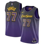 Luka Dončić Los Angeles Lakers Nike Unisex 2024/25 Swingman Player Jersey – City Edition – Purple