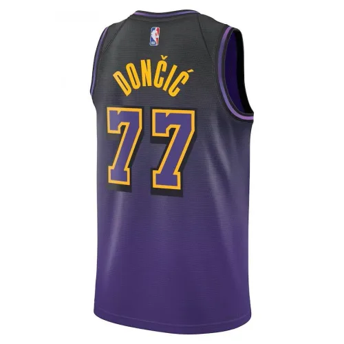 Luka Dončić Los Angeles Lakers Nike Unisex 2024/25 Swingman Player Jersey – City Edition – Purple