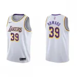 Camisa Swingman da NBA dos Los Angeles Lakers para homem, Dwight Howard #39, Nike, branca - Edição Association