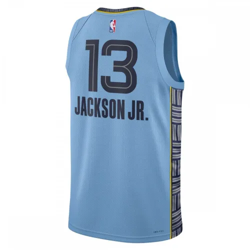 Jaren Jackson Jr. Memphis Grizzlies Jordan Brand 2022/23 Statement Edition Swingman Jersey – Light Blue