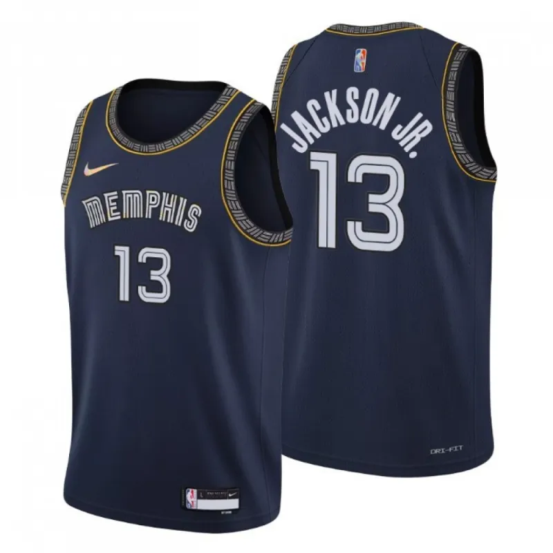 Men’s Memphis Grizzlies Jaren Jackson #13 Nike Black 2021/22 Swingman NBA Jersey – City Edition