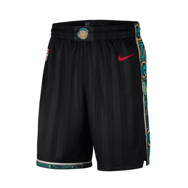 Men’s Memphis Grizzlies Nike Black 2020/21 Swingman Short – City Edition