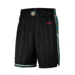 Calções Swingman Nike pretos dos Memphis Grizzlies para homem, época 2020/21 – Edição City