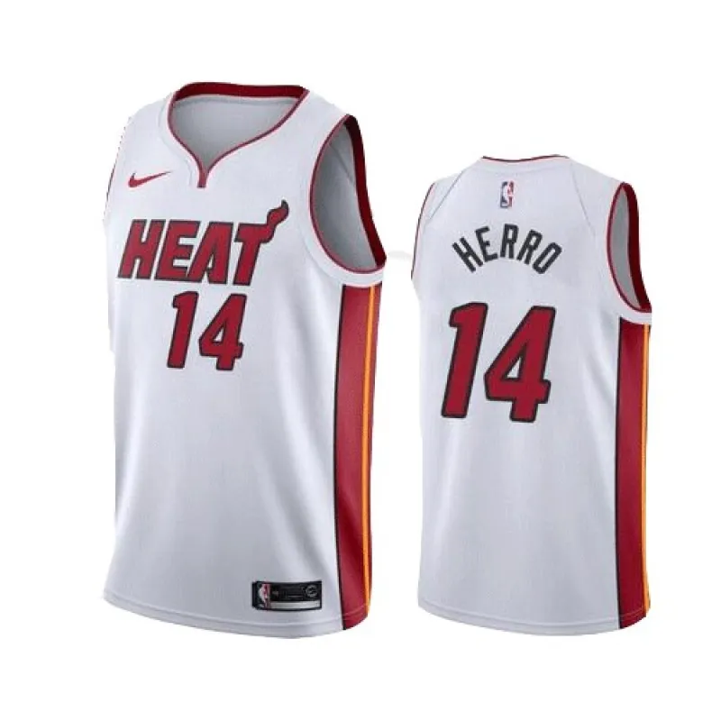 Men’s Miami Heat Tyler Herro #14 Nike White 2020/21 Swingman Jersey – Icon Edition