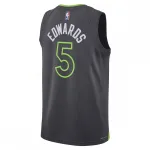 Anthony Edwards Minnesota Timberwolves Jordan Brand Unisex Swingman Black Jersey – Statement Edition
