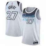 Rudy Gobert Minnesota Timberwolves Nike Unisex 2024/25 Swingman Player Jersey - City Edition - White Rudy Gobert Minnesota Timberwolves Nike Unisex 2024/25 Swingman Player Jersey – City Edition – White