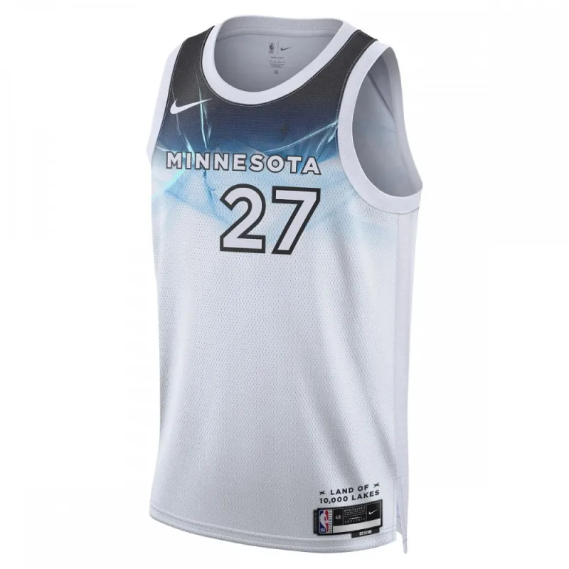 Rudy Gobert Minnesota Timberwolves Nike Unisex 2024/25 Swingman Player Jersey – City Edition – White