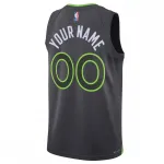 Minnesota Timberwolves Jordan Brand Unisex 2022/23 Swingman Custom Jersey – Statement Edition – Black