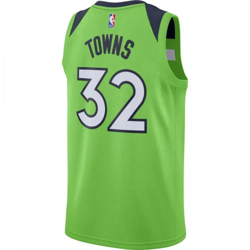 Karl-Anthony Towns Minnesota Timberwolves Jordan Brand 2020/21 Swingman Jersey – Statement Edition – Green
