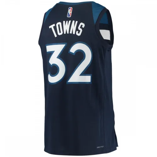 Karl-Anthony Towns Minnesota Timberwolves Nike 2021/22 Diamond Swingman Jersey – Icon Edition – Navy