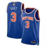 Camisola Swingman de Josh Hart dos New York Knicks com emblema das Finais da NBA de 2026, azul da Nike – Edição Icon