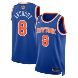OG Anunoby New York Knicks Nike Blue 2026 NBA Finals Patch Swingman Jersey - Icon Edition - product photo Camisa Swingman OG Anunoby dos New York Knicks da Nike, azul, com emblema das Finais da NBA de 2026 – Edição Icon