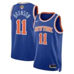 Camiseta Swingman de Jalen Brunson de los New York Knicks, Nike, azul, con parche de las Finales de la NBA 2026 - Edición Icon