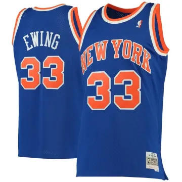 Patrick Ewing New York Knicks 1991/92 Hardwood Classics Swingman Jersey - Blue