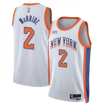 Miles McBride New York Knicks Nike Unisex 2024/25 Swingman Player Jersey - City Edition - White