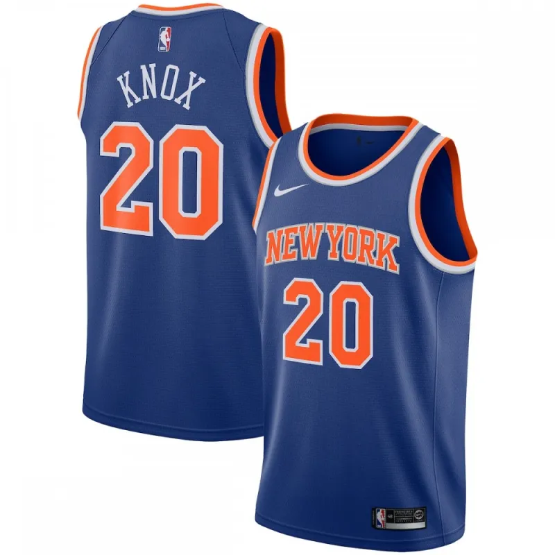 Kevin Knox New York Knicks Nike Swingman Jersey – Blue