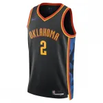 Shai Gilgeous-Alexander Oklahoma City Thunder Nike Unisex 2024/25 Swingman Player Jersey – City Edition – Black