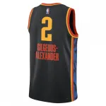 Shai Gilgeous-Alexander Oklahoma City Thunder Nike Unisex 2024/25 Swingman Player Jersey – City Edition – Black