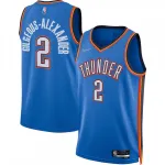 Shai Gilgeous-Alexander Oklahoma City Thunder Nike 2021/22 Diamond Swingman Jersey - Icon Edition - Blue Shai Gilgeous-Alexander Oklahoma City Thunder Nike 2021/22 Diamond Swingman Jersey – Icon Edition – Blue
