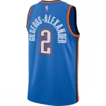 Shai Gilgeous-Alexander Oklahoma City Thunder Nike 2021/22 Diamond Swingman Jersey – Icon Edition – Blue
