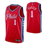 Camisola Swingman Jordan Vermelha #1 - Edição Ícone para homem dos Philadelphia 76ers James Harden