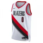Damian Lillard Portland Trail Blazers Nike unisex 2022/23 Swingman-shirt – Association Edition – Wit
