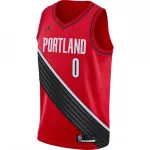 Damian Lillard Portland Trail Blazers Jordan Brand 2020/21 Swingman Jersey – Statement Edition – Red