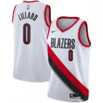 Maillot de joueur Swingman Nike 2020/21 de Damian Lillard (Portland Trail Blazers) – Édition Association – Blanc Maillot de joueur Swingman Nike 2020/21 de Damian Lillard (Portland Trail Blazers) – Édition Association – Blanc