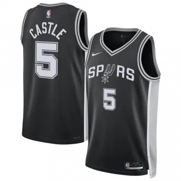 Stephon Castle San Antonio Spurs Nike Unisex Swingman Player Jersey - Icon Edition - Black