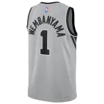 Victor Wembanyama San Antonio Spurs Jordan Brand Unisex Swingman Jersey – Statement Edition – Silver