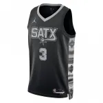 Keldon Johnson San Antonio Spurs Jordan Brand Unisex Swingman Jersey – Statement Edition – Black